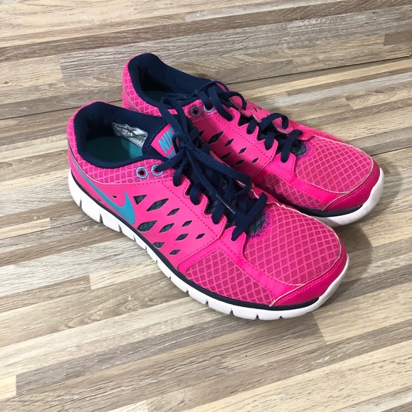 Nike Fitsole Pink Running Shoes Women’s Size 8 - Picture 2 of 7